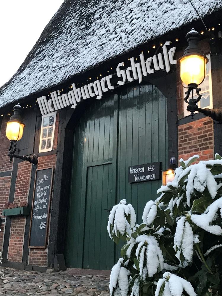 Kleinhuis Hotel Mellingburger Schleuse Hamburg Exterior foto